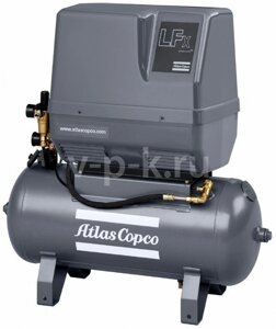 Поршневой компрессор Atlas Copco LFx 1,0 3PH на ресивере (90 л)