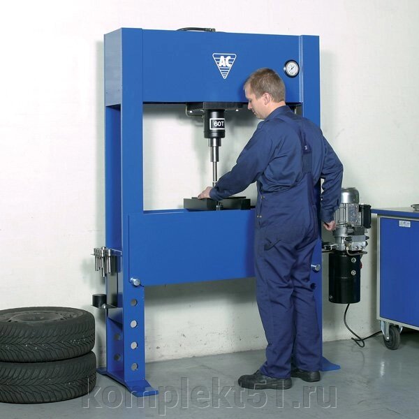 Пресс гаражный 60 т P60EH2 AC Hydraulic от компании Cпецкомплект - оборудование для автосервиса и шиномонтажа в Мурманске - фото 1