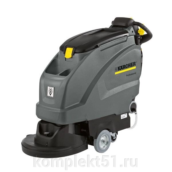 Ручная поломоечная машина Karcher B 40 C Ep + D43 от компании Cпецкомплект - оборудование для автосервиса и шиномонтажа в Мурманске - фото 1