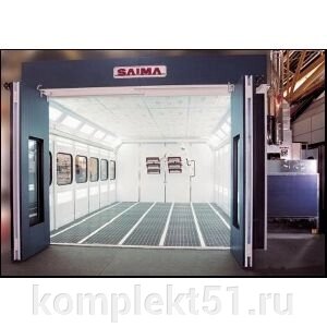 Saima (Италия) Покрасочная камера 7,2 х 4,26 х 2,89 м., 28 000 м3/ч от компании Cпецкомплект - оборудование для автосервиса и шиномонтажа в Мурманске - фото 1