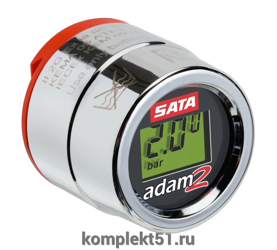SATA Цифровой манометр adam 2 от компании Cпецкомплект - оборудование для автосервиса и шиномонтажа в Мурманске - фото 1