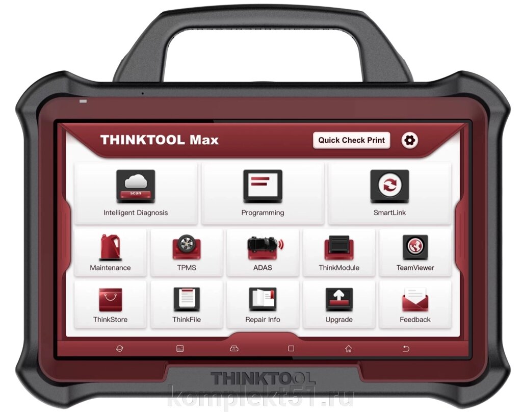 Сканер диагностический 13,3" THINKTOOL MAX для легковых автомобилей от компании Cпецкомплект - оборудование для автосервиса и шиномонтажа в Мурманске - фото 1