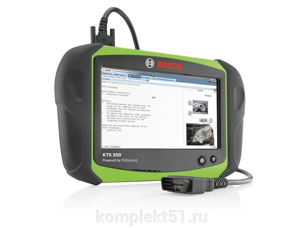 Сканер диагностический Bosch KTS 350 от компании Cпецкомплект - оборудование для автосервиса и шиномонтажа в Мурманске - фото 1