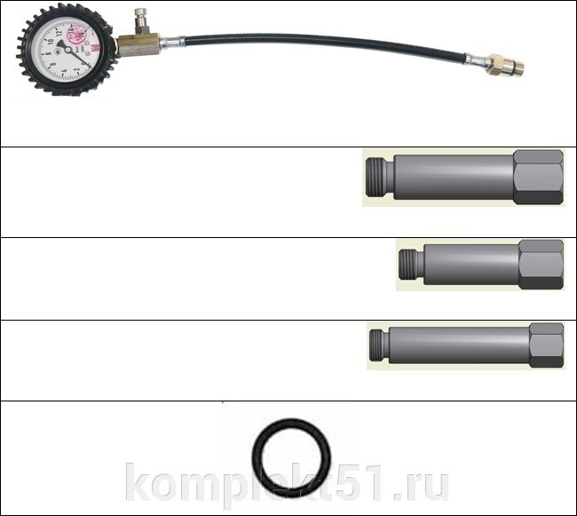 SMC-103 - Компрессометр для бензиновых двигателей от компании Cпецкомплект - оборудование для автосервиса и шиномонтажа в Мурманске - фото 1