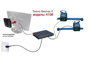 Стенд развал-схождения ТЕХНО ВЕКТОР 4 (Корд) арт. 4108