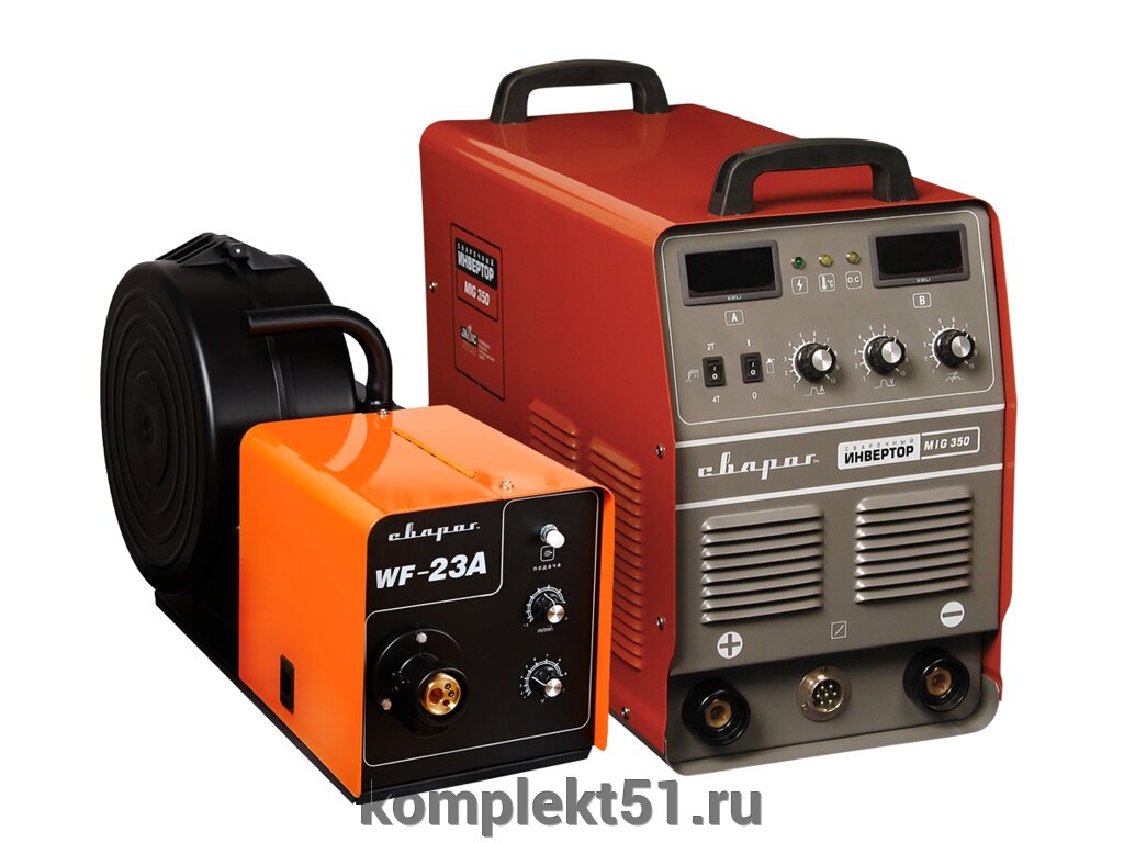Сварочный инвертор MIG 350 (J1601) от компании Cпецкомплект - оборудование для автосервиса и шиномонтажа в Мурманске - фото 1