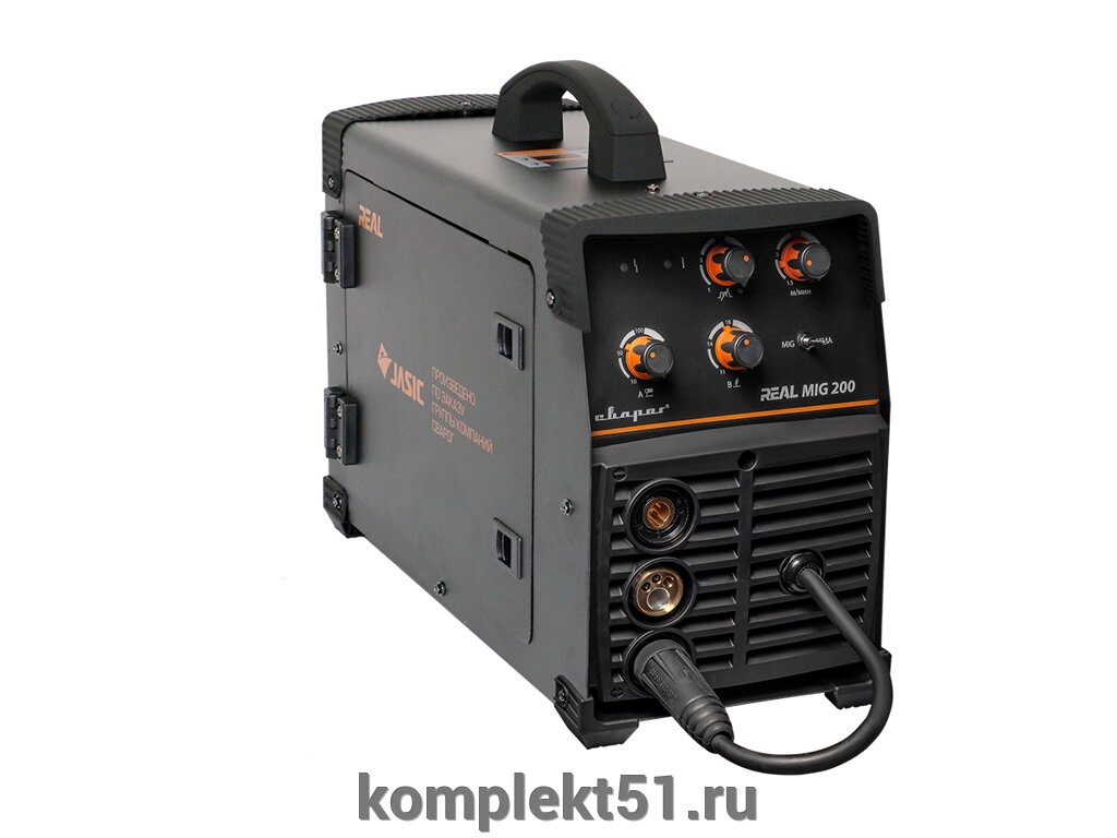 Сварочный инвертор REAL MIG 200 (N24002N) BLACK от компании Cпецкомплект - оборудование для автосервиса и шиномонтажа в Мурманске - фото 1