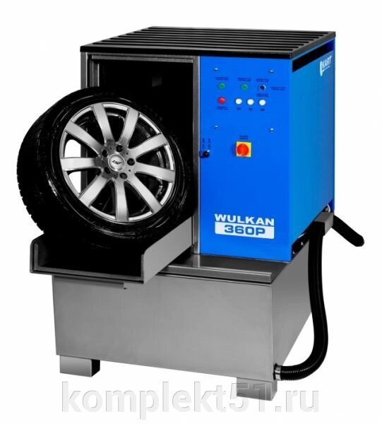 Установка для мытья колес Wulkan 360P от компании Cпецкомплект - оборудование для автосервиса и шиномонтажа в Мурманске - фото 1