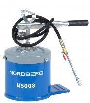 Установка для раздачи густой смазки 8 кг NORDBERG N5008 от компании Cпецкомплект - оборудование для автосервиса и шиномонтажа в Мурманске - фото 1