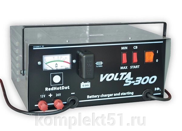 Устройство пуско-зарядное VOLTA S-300 от компании Cпецкомплект - оборудование для автосервиса и шиномонтажа в Мурманске - фото 1