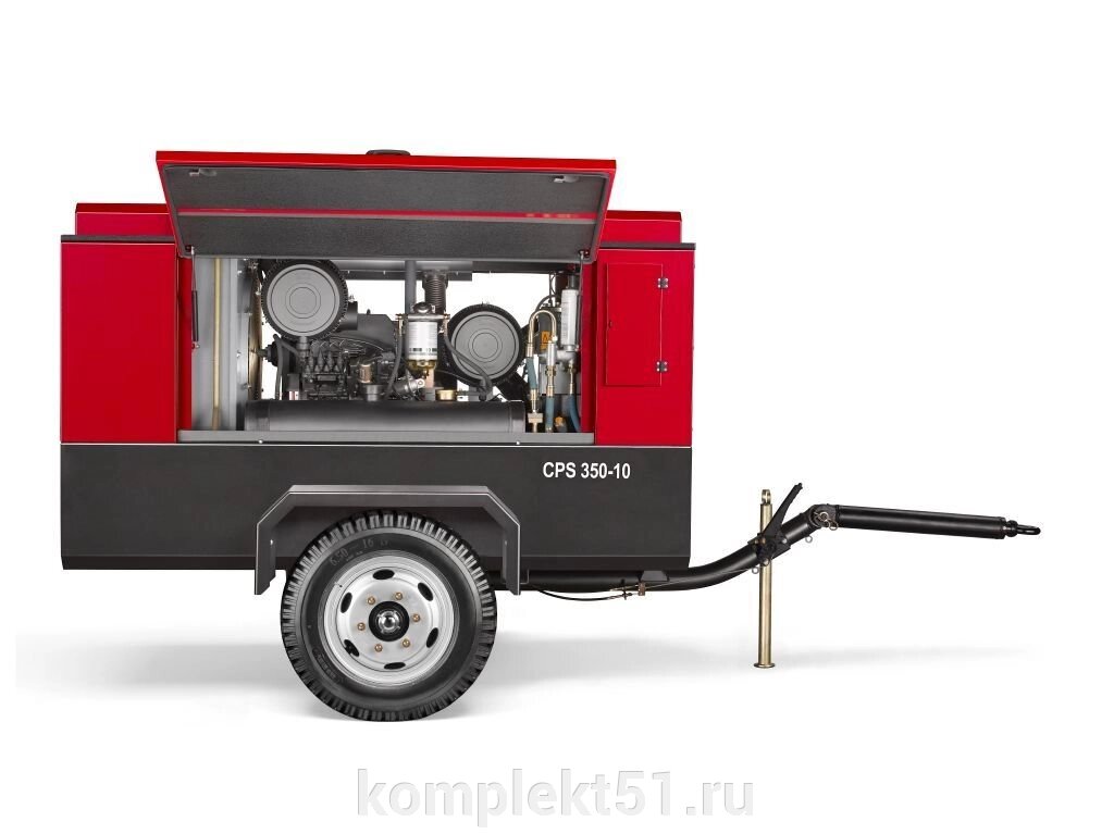 Винтовой компрессор Chicago Pneumatic CPS 350-10 от компании Cпецкомплект - оборудование для автосервиса и шиномонтажа в Мурманске - фото 1