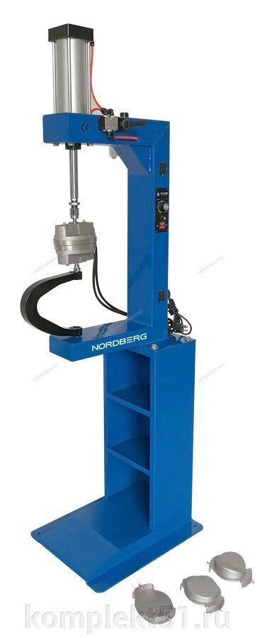 Вулканизатор (напольный), с пневмоприжимом с тумбой NORDBERG V1P от компании Cпецкомплект - оборудование для автосервиса и шиномонтажа в Мурманске - фото 1