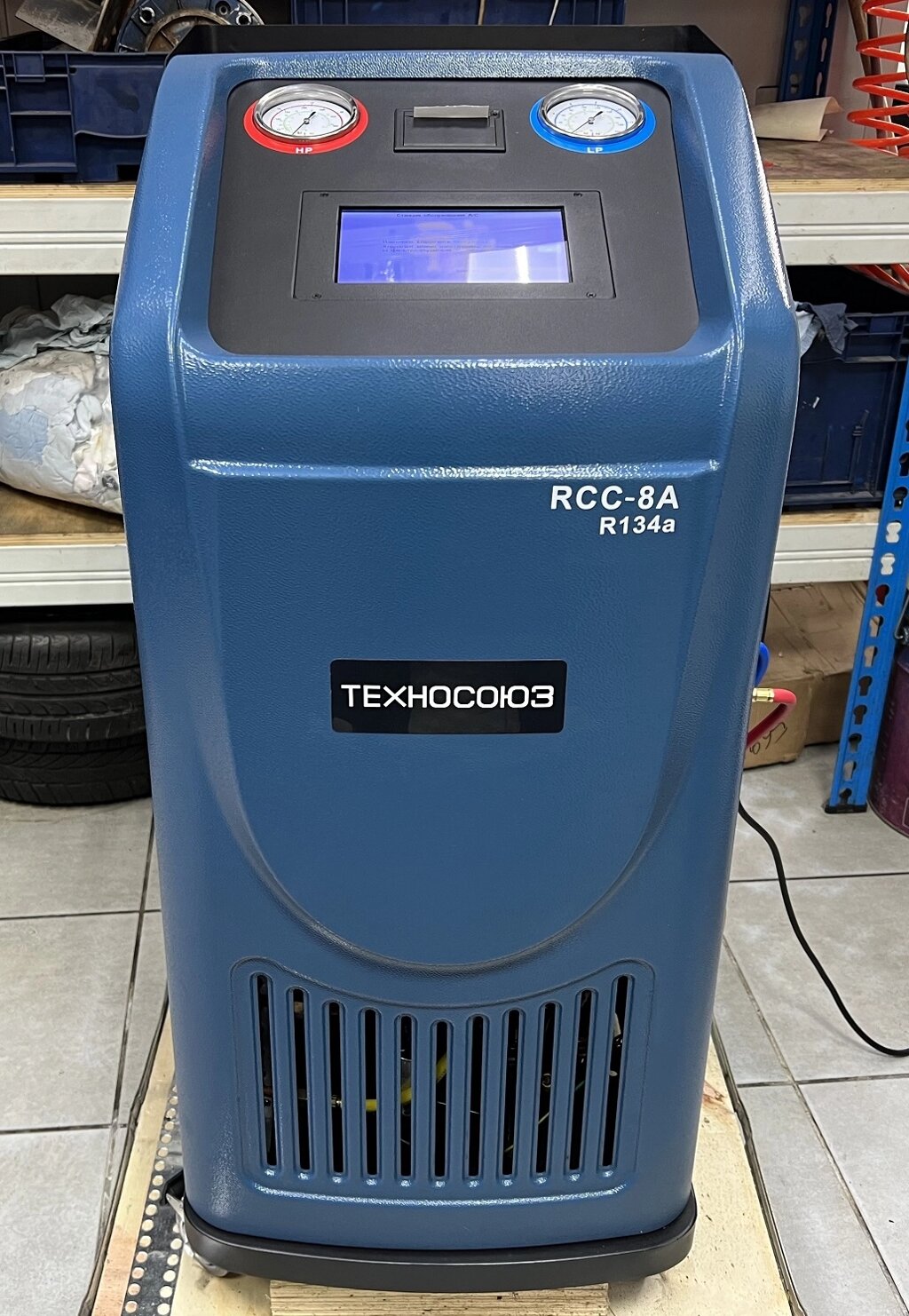 Автоматическая станция для заправки автомобильных кондиционеров RCC-8A от компании Proffshina - фото 1