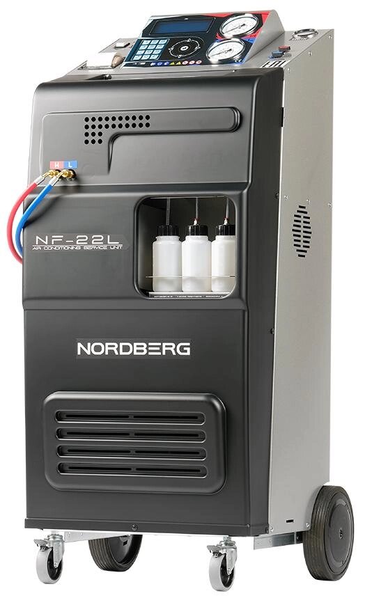 Автоматическая установка для заправки автомобильных кондиционеров, 22 л Nordberg NF22L от компании Proffshina - фото 1