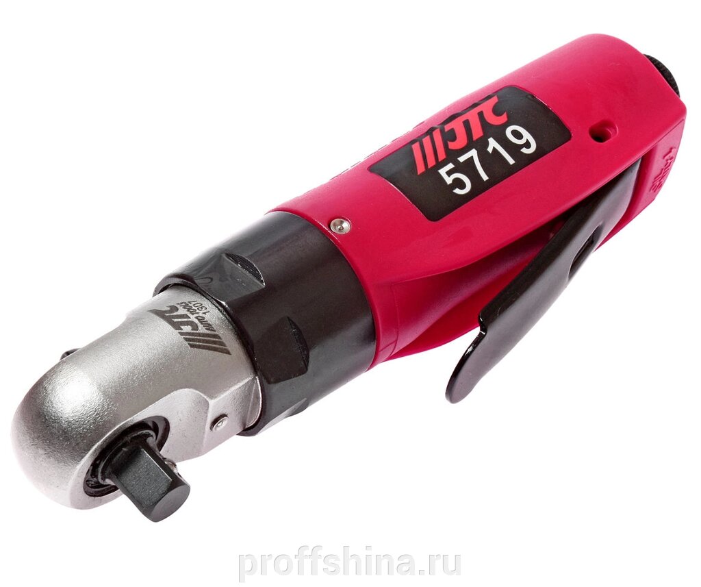 JTC-5719 Ключ трещотка пневматический 3/8" 90PSI 240об/мин. усиленный от компании Proffshina - фото 1