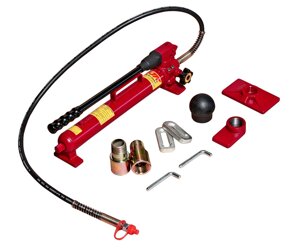 JTC-HB610 Набор инструментов 38 предметов гидравлический 10 т для ремонта кузова (кейс)