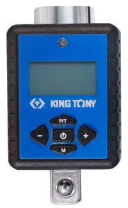 KING TONY 34407-1A Динамометрический адаптер серии "DIGITAL", 1/2", 40-200 Нм, кейс