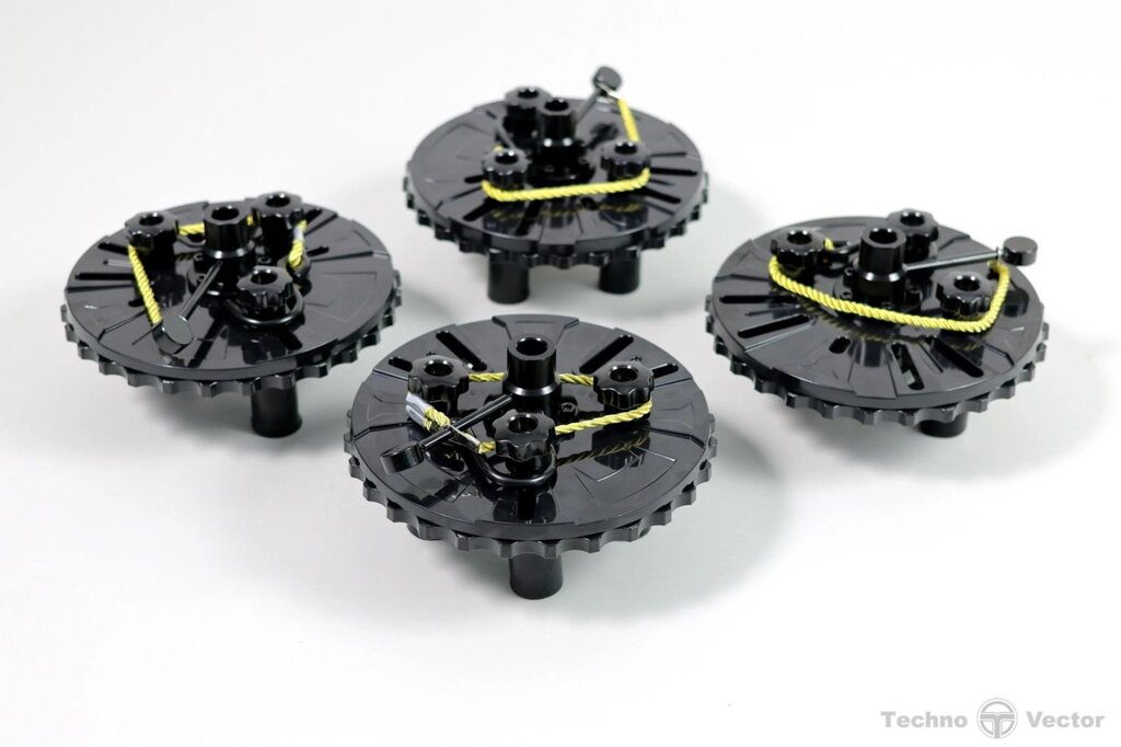 Комплект магнитных колесных адаптеров ТЕХНО ВЕКТОР от компании Proffshina - фото 1