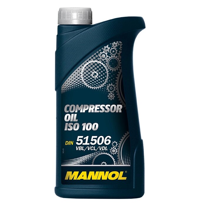 Компрессорное масло, объем 1 л, Mannol Compressor Oil ISO 100 от компании Proffshina - фото 1