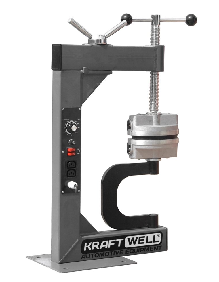 KraftWell KRW18VL Вулканизатор настольный с ручным прижимом от компании Proffshina - фото 1