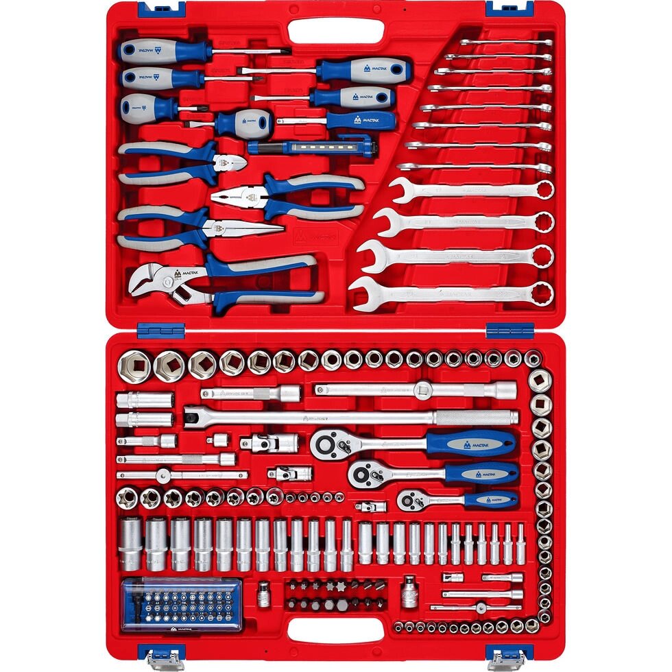 МАСТАК Набор инструментов универсальный, 174 предмета от компании Proffshina - фото 1