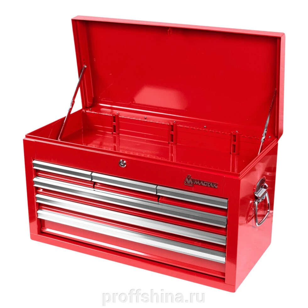 МАСТАК Ящик инструментальный, 6 полок, красный от компании Proffshina - фото 1