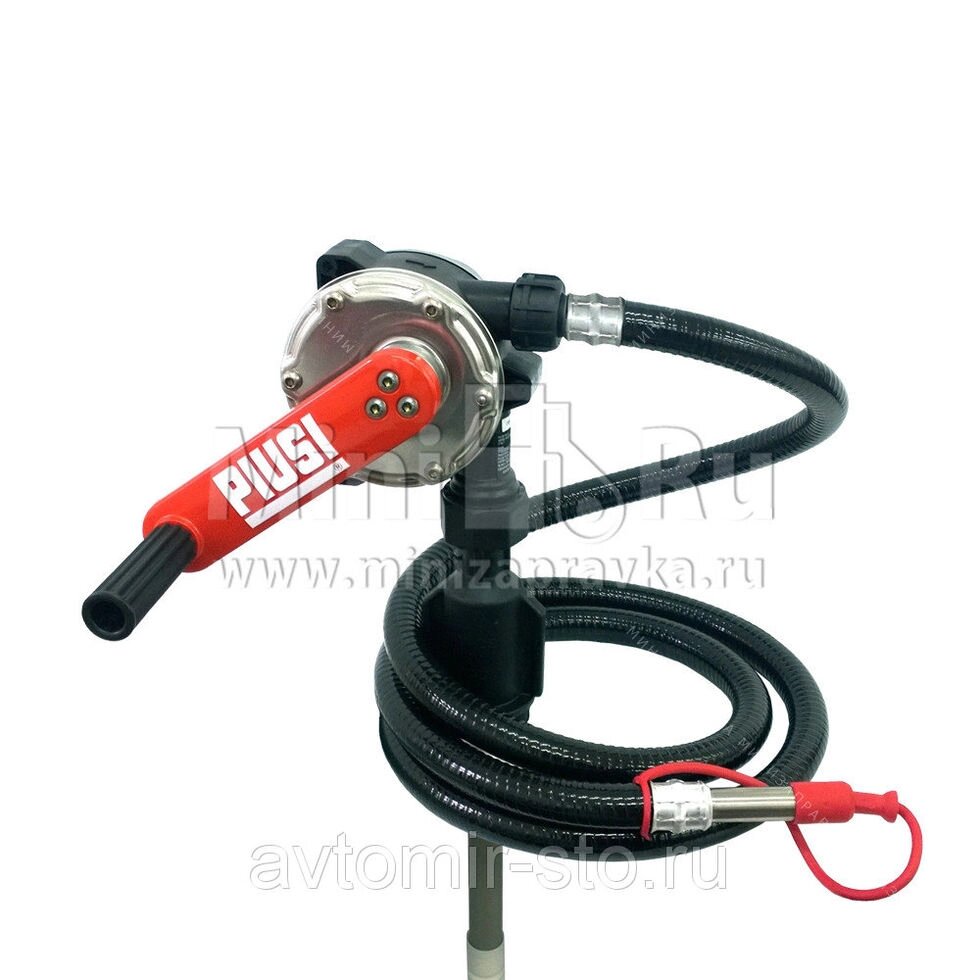 Насос ручной роторный, мод.PIUSI Hand Pump Diesel/Oil Hose от компании Proffshina - фото 1