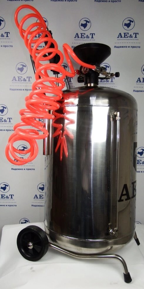 Пеногенератор высокого давления с блоком пенообразования FS-350MS AE&T 50 литров (нержавейка) от компании Proffshina - фото 1