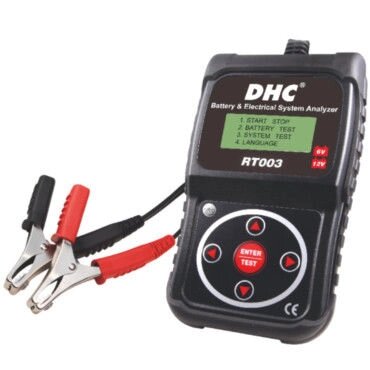 RT 003 START-STOP DHC 12/24 В. Электронный, сверхскоростной и точный тестер для аккумуляторов - сравнение