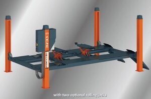 Подъемник четырехстоечный Everlift EE-6435V2. B.52L.40T. M в Санкт-Петербурге от компании Proffshina