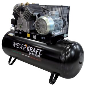 WDK-92712 WiederKraft Компрессор поршневой 270 л, 1300 л/мин