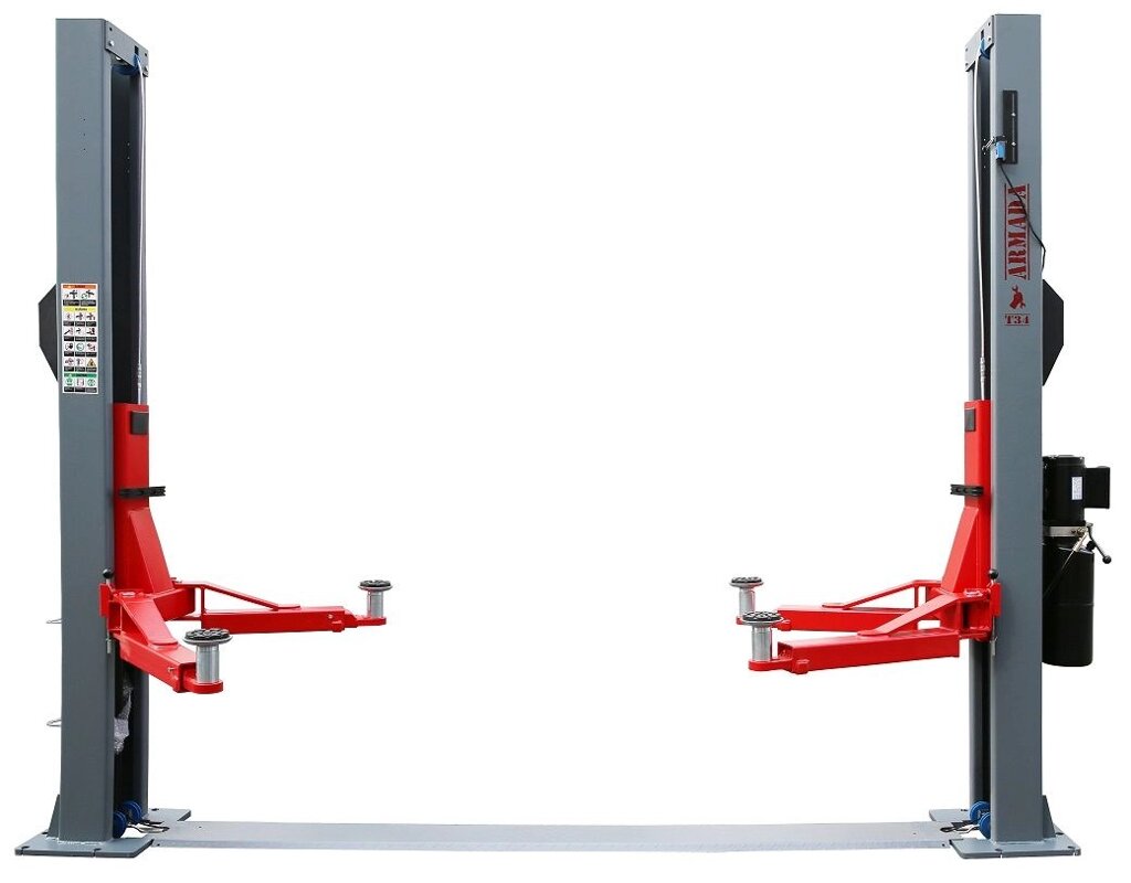 Подъемник двухстоечный Т-34 АРМАДА 220В/380В - выбрать