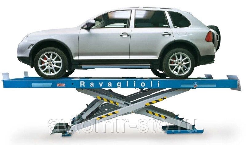 Подъемник ножничный Ravaglioli RAV650.1.55 I - гарантия