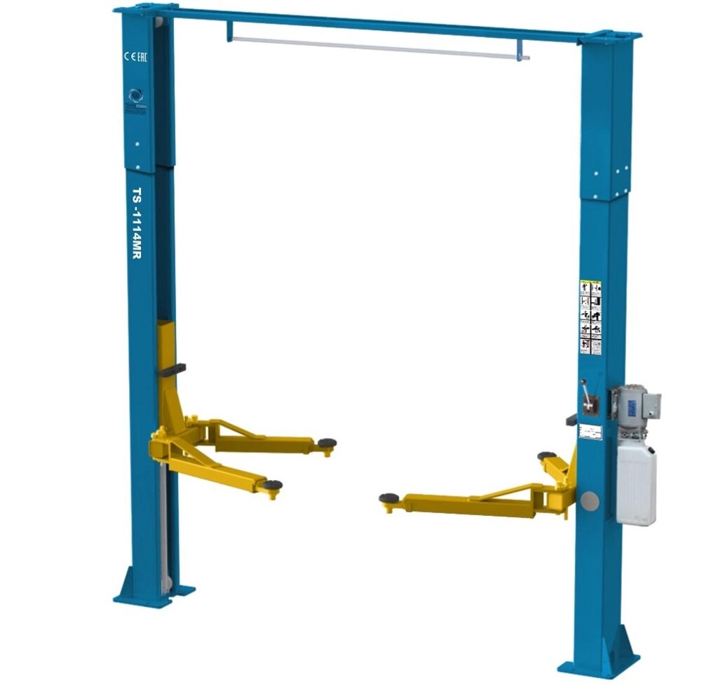 Подъемник с верхней синхронизацией, 2-х стоечный, TS-1114MR от компании Proffshina - фото 1