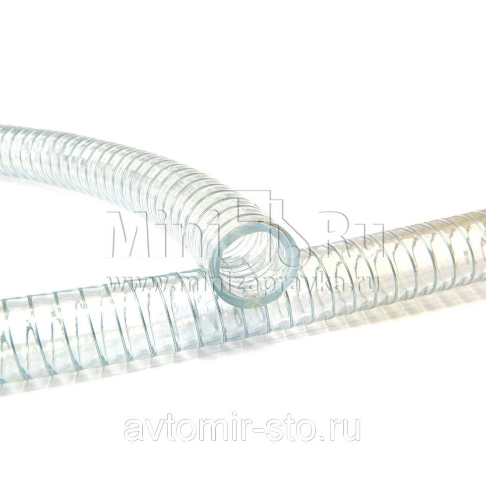 Шланг топливный ПВХ 19 мм, армированный, прозрачный от компании Proffshina - фото 1