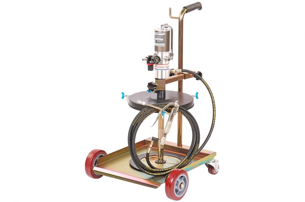 Установка пневматическая для раздачи густой смазки из бочек 20-60 л, с тележкой NORDBERG NO5030 от компании Proffshina - фото 1