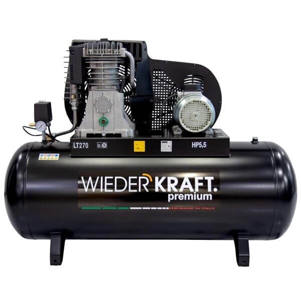 WDK-92765 WiederKraft Компрессор поршневой 270 л, 656 л/мин от компании Proffshina - фото 1