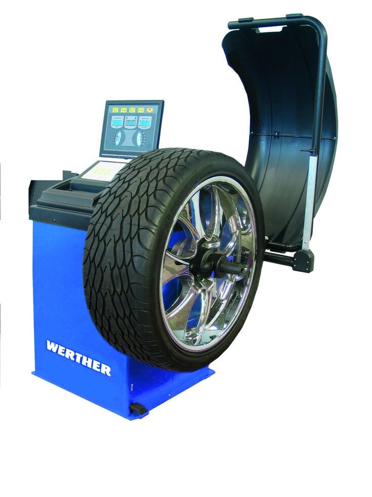 Werther-OMA Olimp6000C blue Балансировочный стенд автоматический от компании Proffshina - фото 1