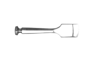 Долото с шестигранной ручкой плоское с закругленной лопаткой (Д-60s)