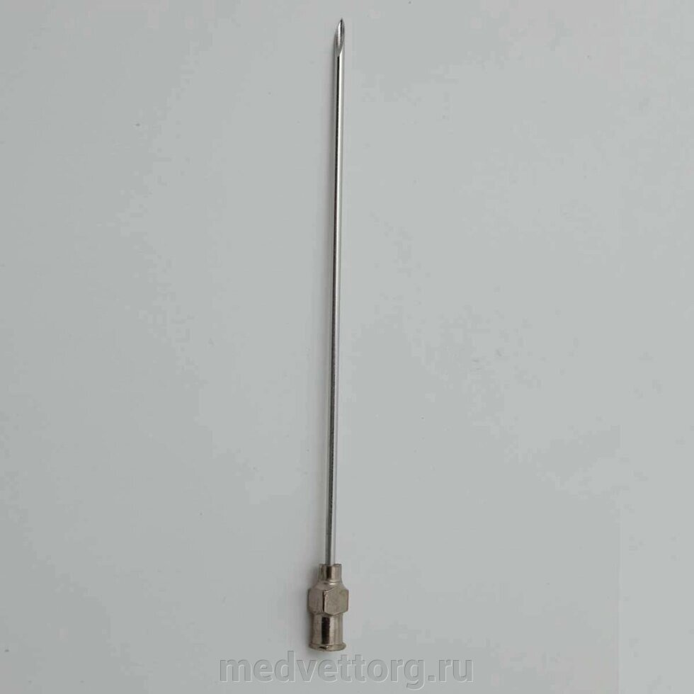 Игла инъекционная к шприцам типа «Рекорд» 1,0х120 (И-1х120) от компании "МедВетТорг" - фото 1