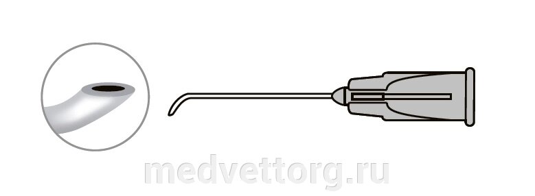 Канюля для гидродиссекции (С-0211) от компании "МедВетТорг" - фото 1