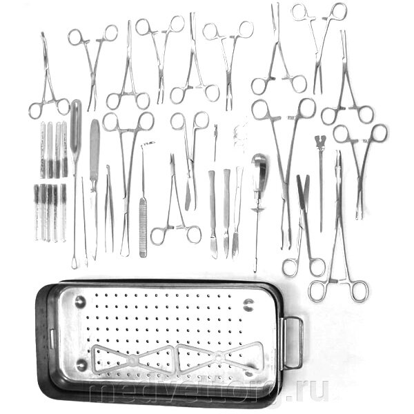 Набор ветеринарный хирургический большой (Н-144) от компании "МедВетТорг" - фото 1