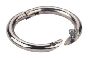 Носовое кольцо для быков, никель, диаметр 61 мм