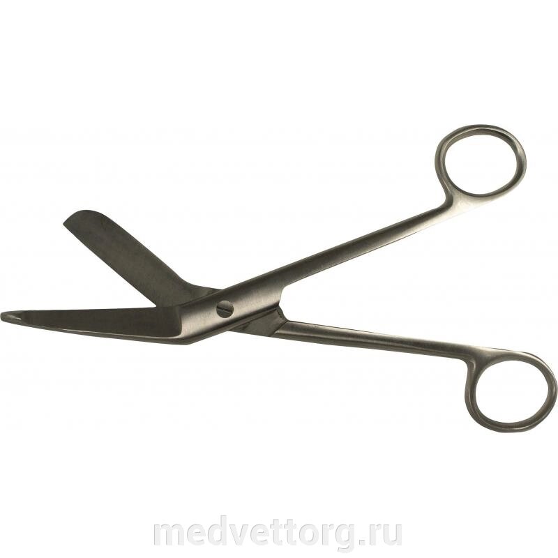 Ножницы для разрезания бинтов от компании "МедВетТорг" - фото 1