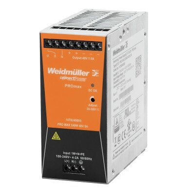 1478130000 блок питания регулируемый PRO MAX 240W 24V 10A Weidmueller от компании длягорелок.рф - фото 1