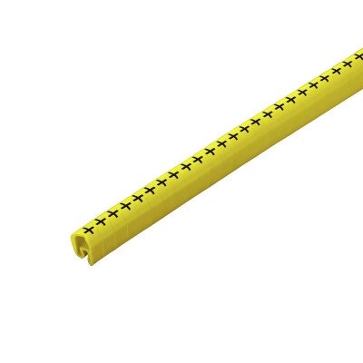 1568261738 Маркировка PA2/4 цифра "+" для провода 4-10ммкв цвет жёлтый, кат. (250шт) Weidmueller от компании длягорелок.рф - фото 1