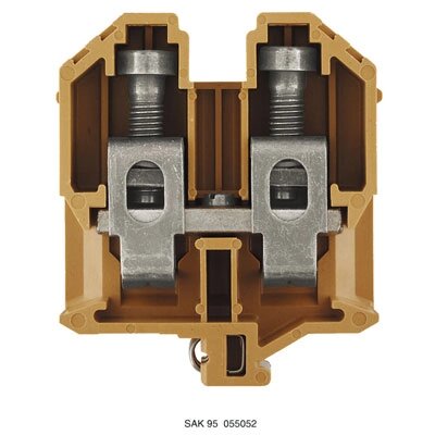 550520000 Клемма SAK 95 KRG на рейку TS32 (10шт) Weidmueller от компании длягорелок.рф - фото 1