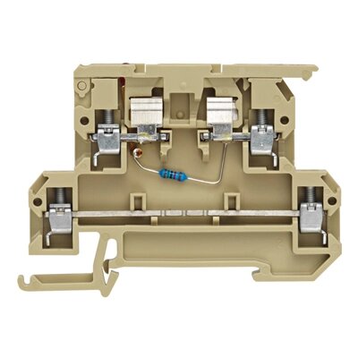 8215900000 Клемма с предохранителем KDKS1/35 LD 24VDC 4ZB (25шт) Weidmueller от компании длягорелок.рф - фото 1