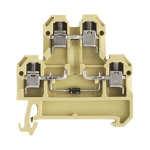 396660000 Клеммы с диодом DK 4/35 2D GET. SCH. A1. (25шт) Weidmueller