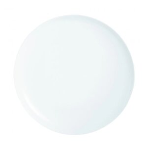 Блюдо для пиццы Luminarc 32 см, стеклокерамика, белый цвет, ARC, Франция (6/